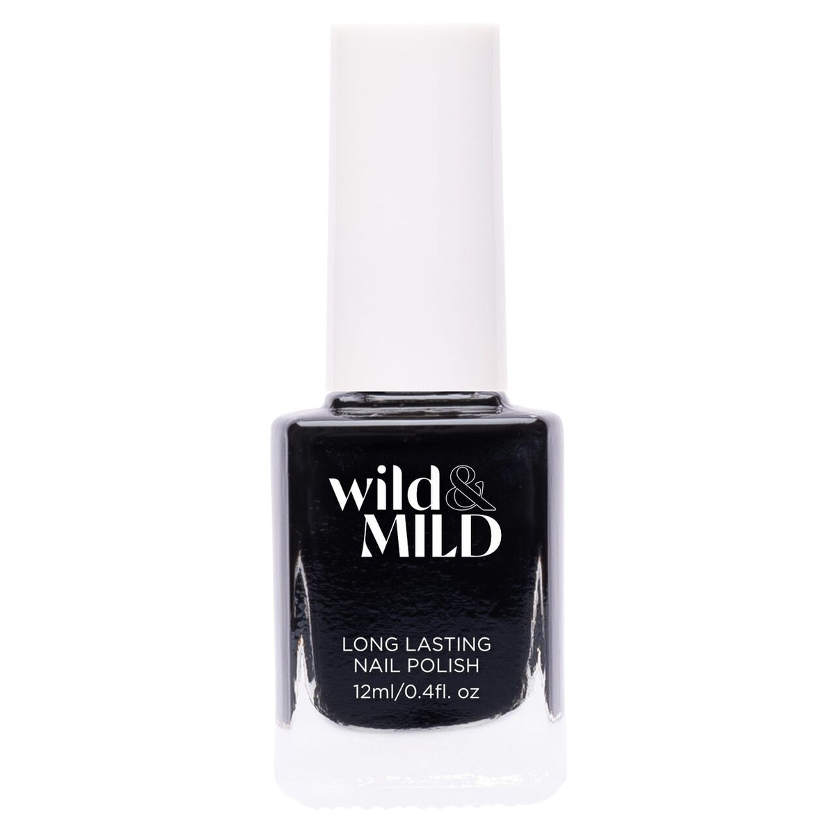 Lac de unghii Long Lasting, N.0002 - Lady in Black, 12 ml, Wild & Mild