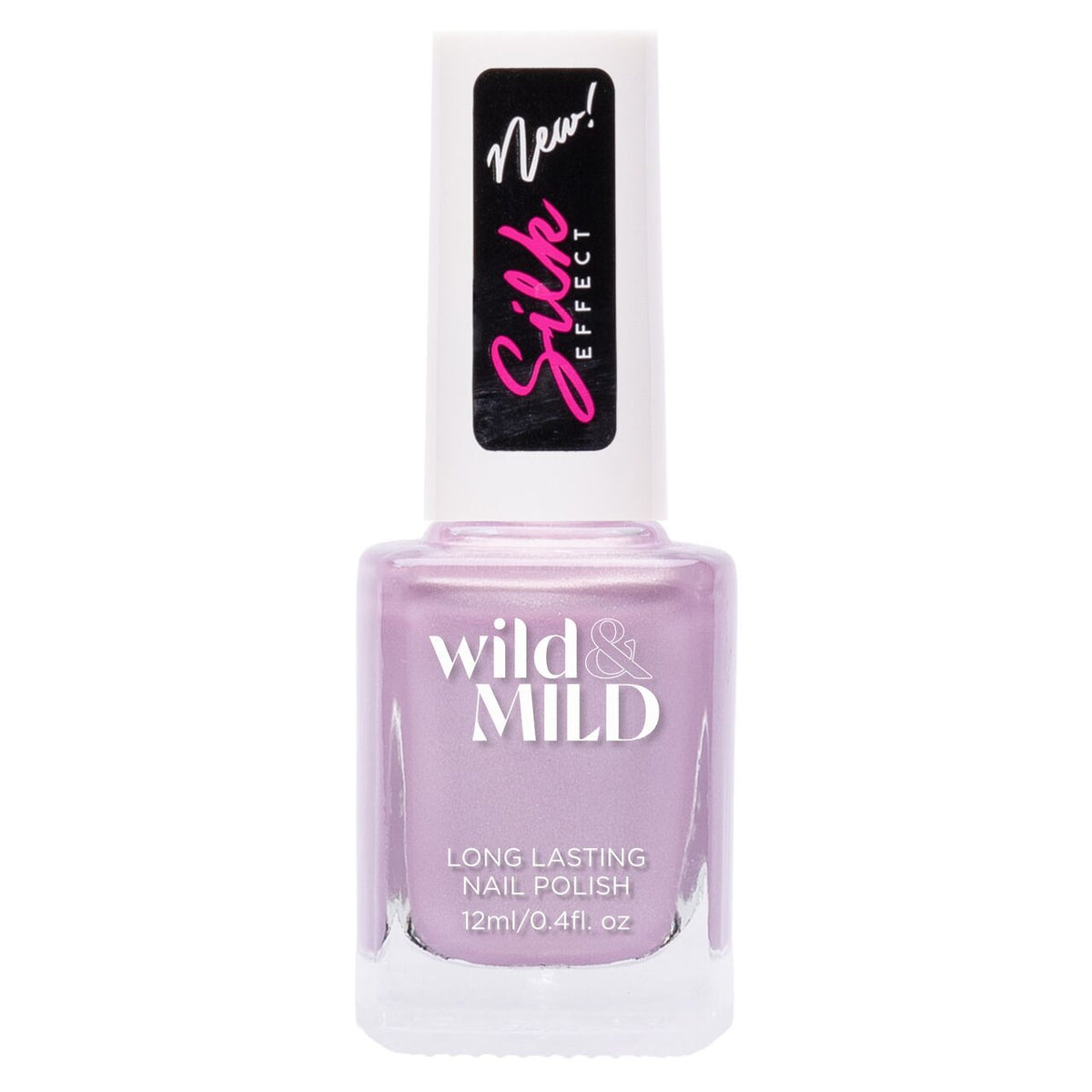 Lac de unghii Wild & Mild Silk Effect, N.01 - Violetta, 12 ml, Wild & Mild