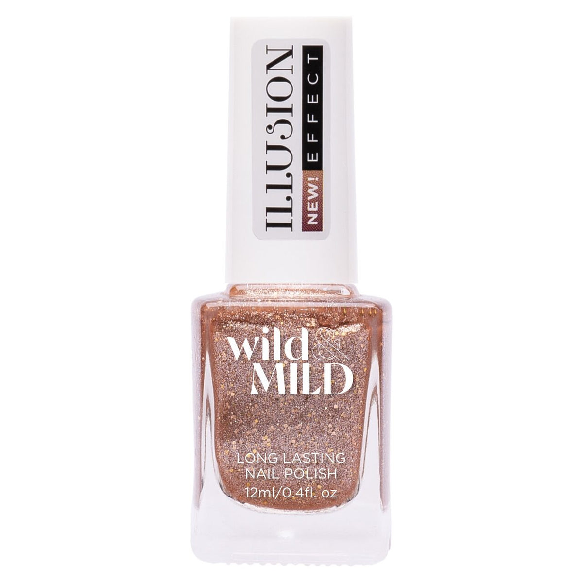 Lac de unghii Wild & Mild Illusion Effect, N.02 - Limited Truth, 12 ml, Wild & Mild