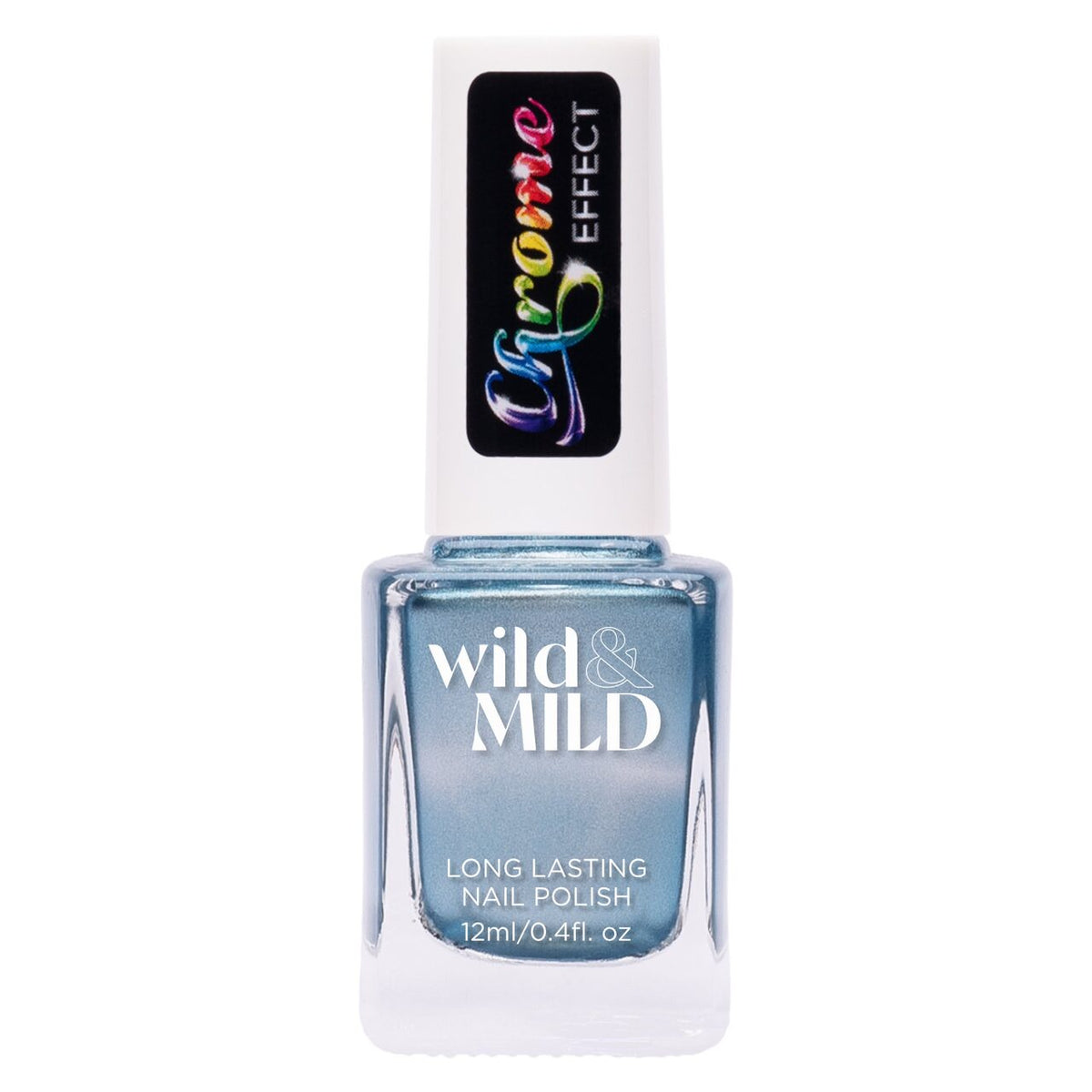 Lac de unghii Wild & Mild Chrome Effect, N.02 - Give me, 12 ml, Wild & Mild