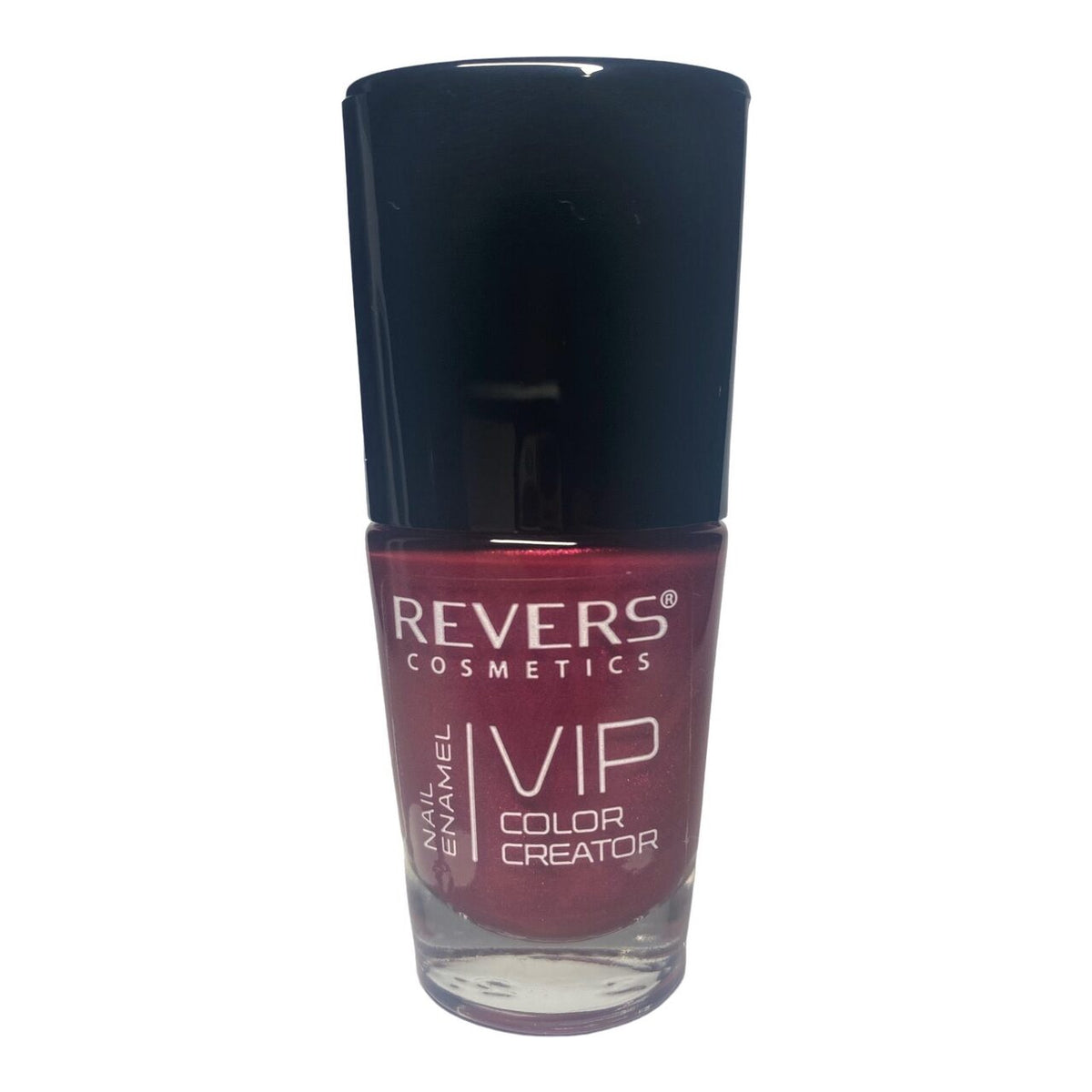 Lac de unghii VIP 3D, N.037 - Roșu sidefat, 12 ml, Revers Cosmetics