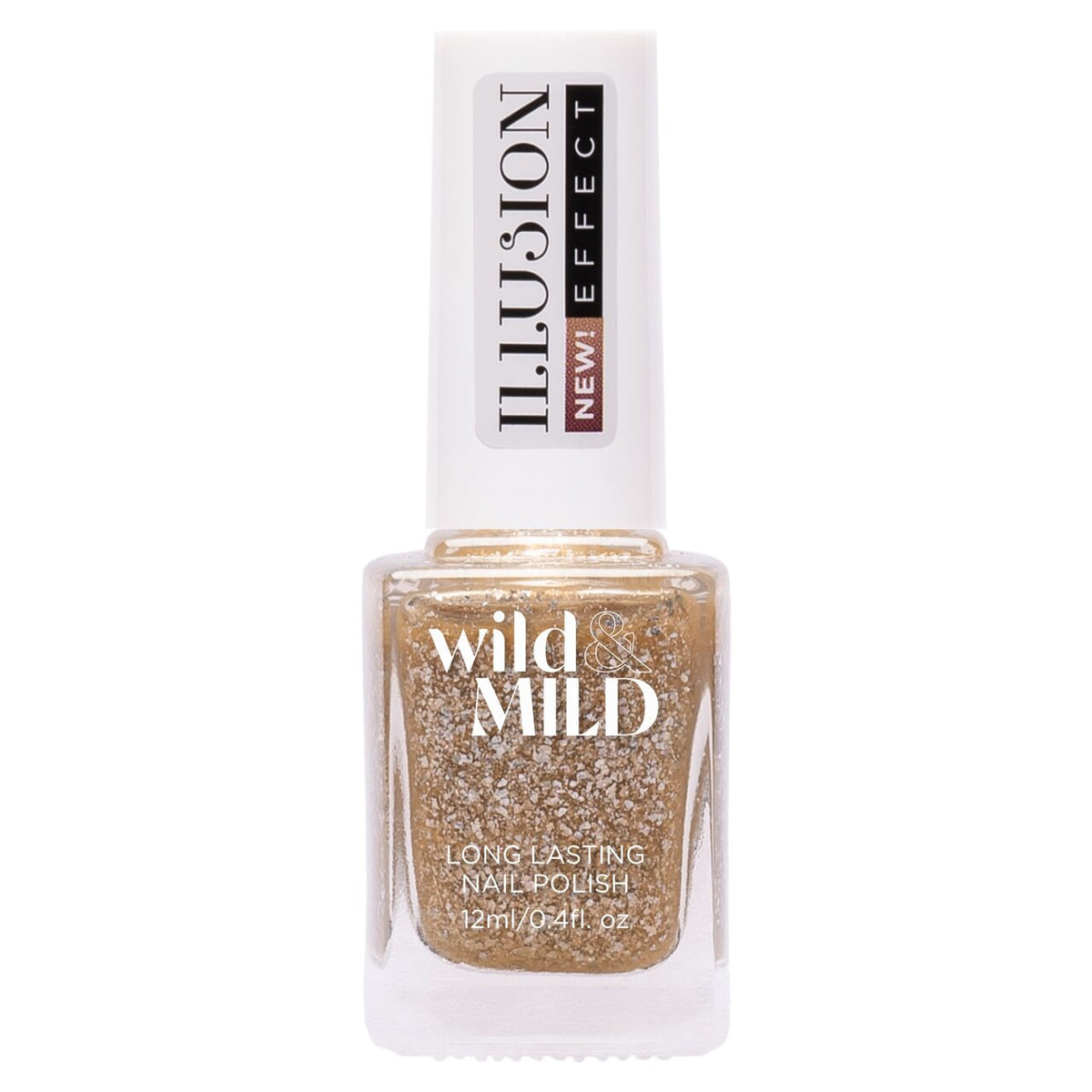 Lac de unghii Wild & Mild Illusion Effect, N.03 - Magic Show, 12 ml, Wild & Mild