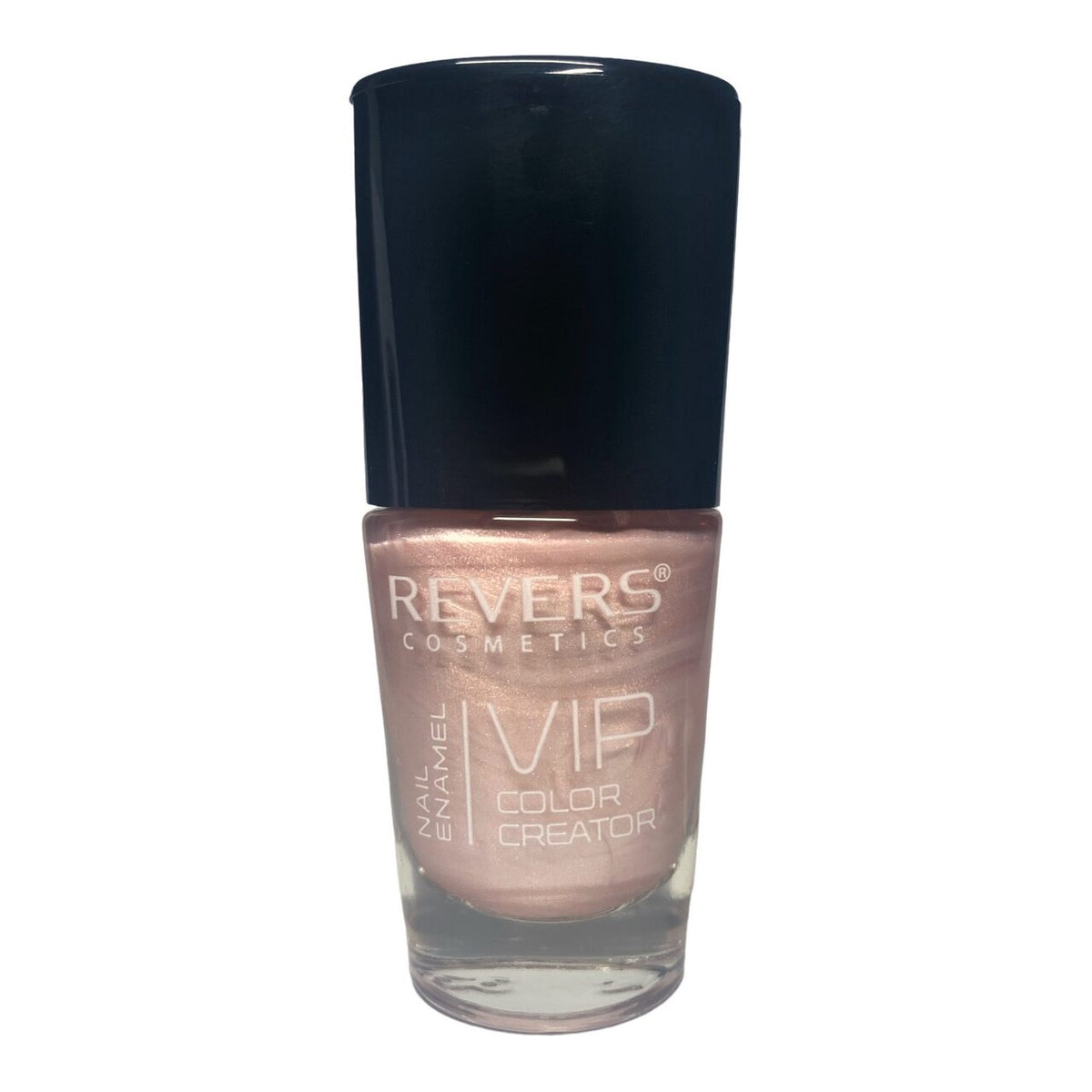 Lac de unghii VIP 3D, N.045 - Aur roz sidefat, 12 ml, Revers Cosmetics