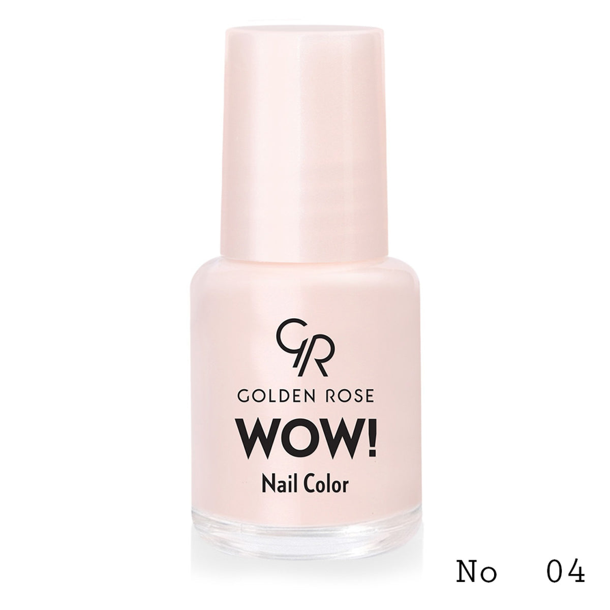 Lac de unghii WOW! Nail Color, 04, 6 ml, Golden Rose