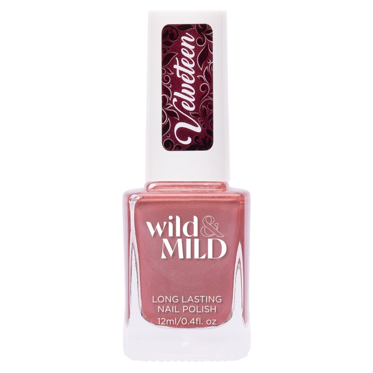 Lac de unghii Wild & Mild Velveteen, N.04 - Wolverine, 12 ml, Wild & Mild