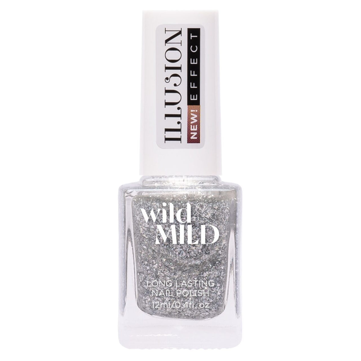 Lac de unghii Wild & Mild Illusion Effect, N.04 - The Bullet Catch, 12 ml, Wild & Mild