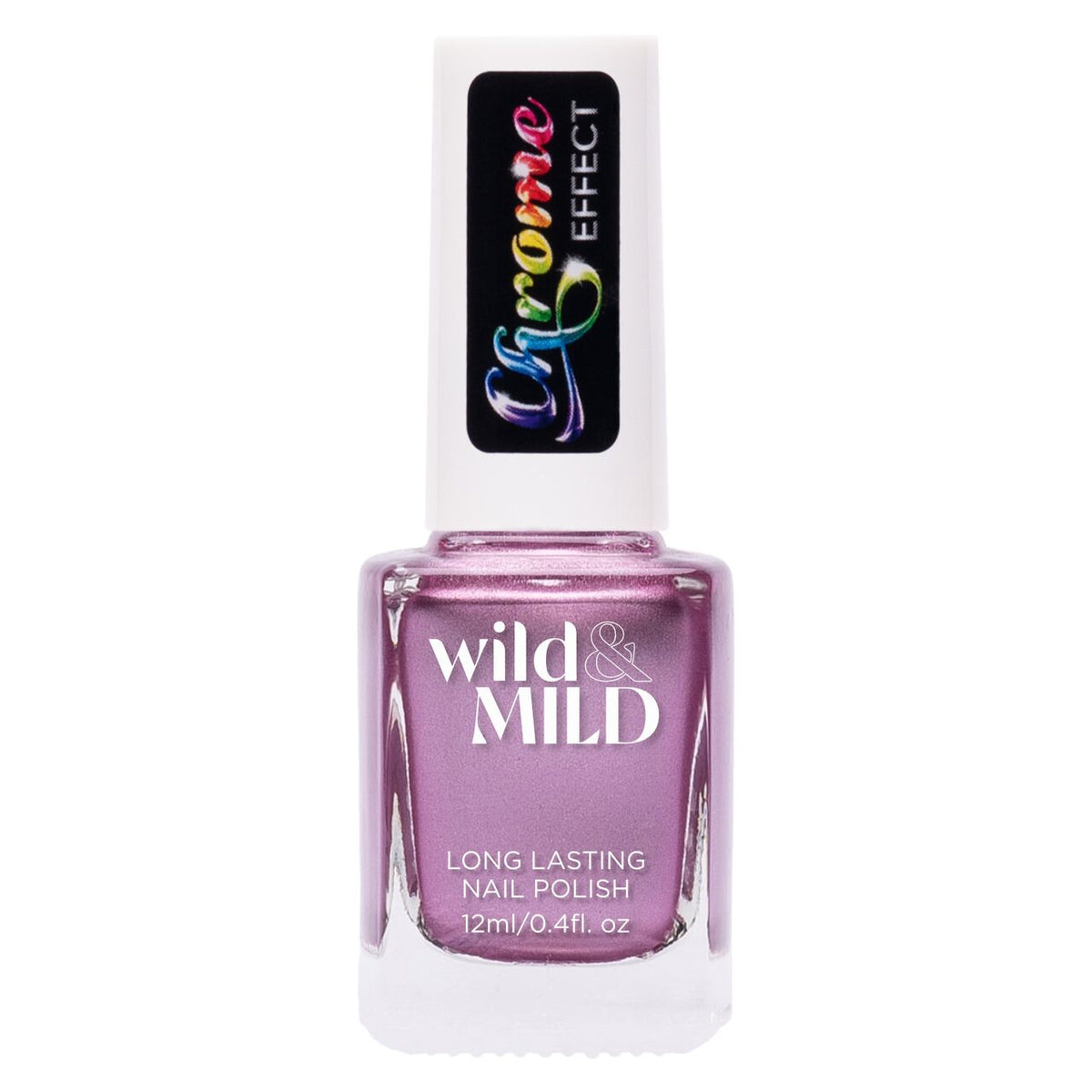 Lac de unghii Wild & Mild Chrome Effect, N.05 - Feministry, 12 ml, Wild & Mild