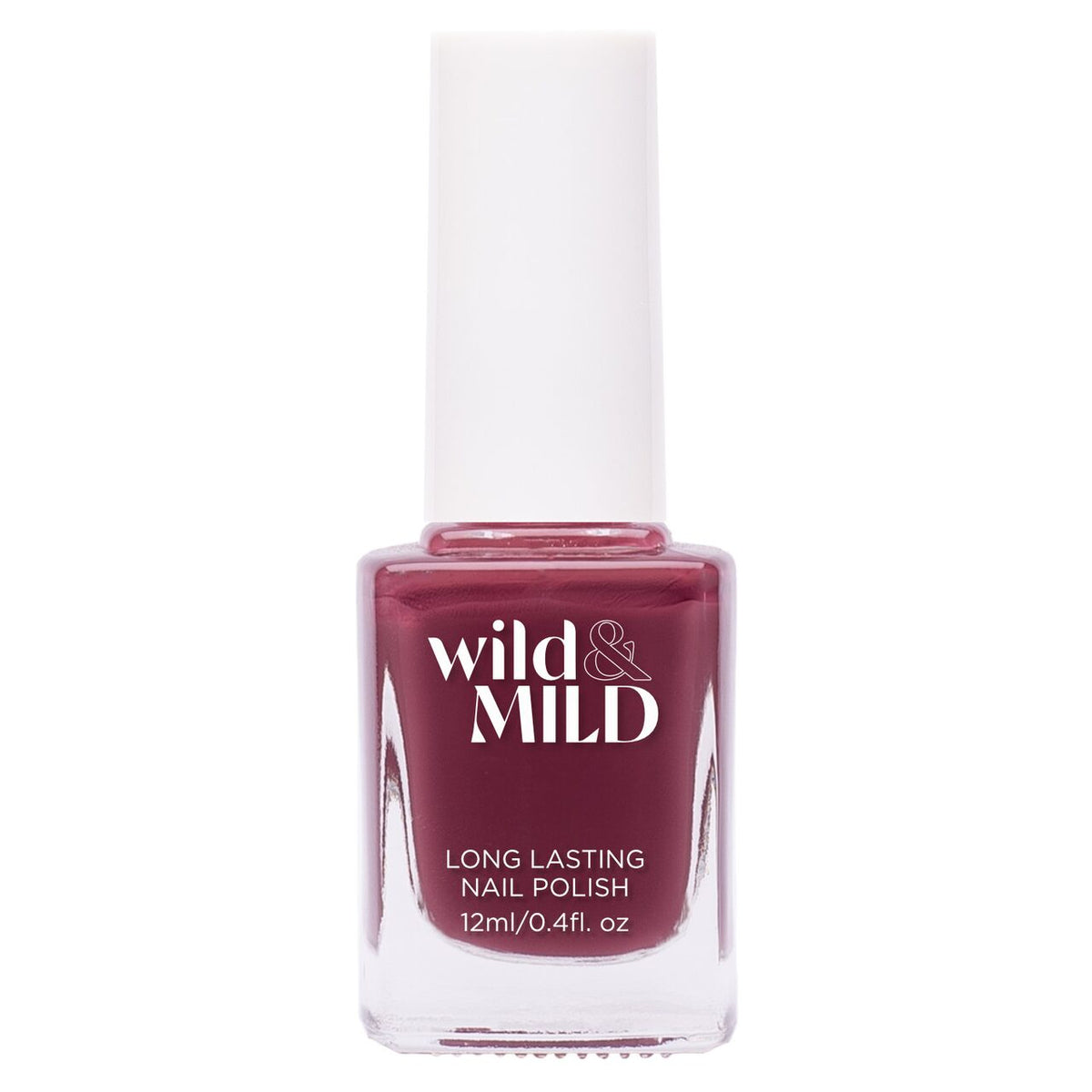 Lac de unghii Long Lasting, N.0621 - Plum Queen, 12 ml, Wild & Mild
