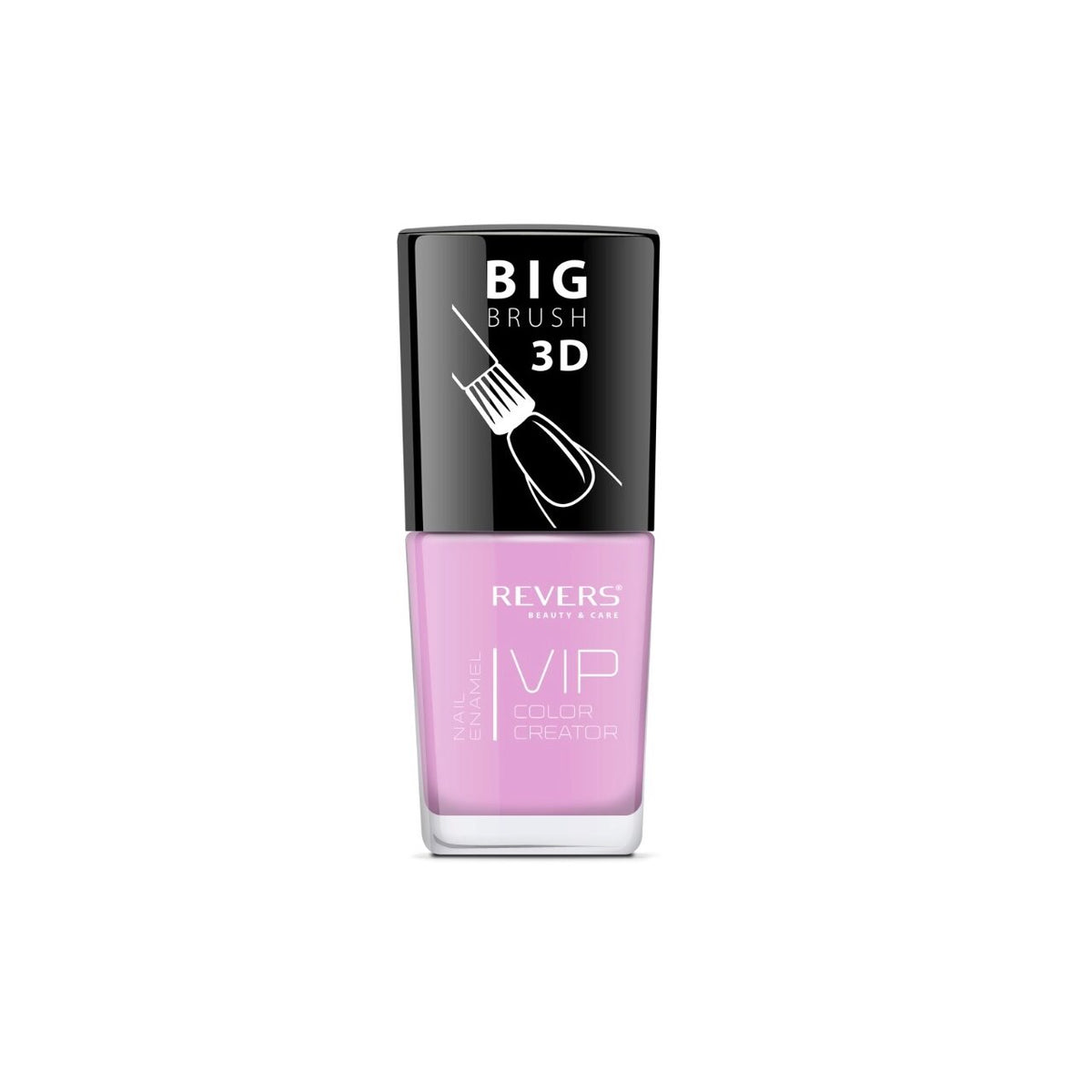 Lac de unghii VIP 3D, N.071 - Lila, 12 ml, Revers Cosmetics