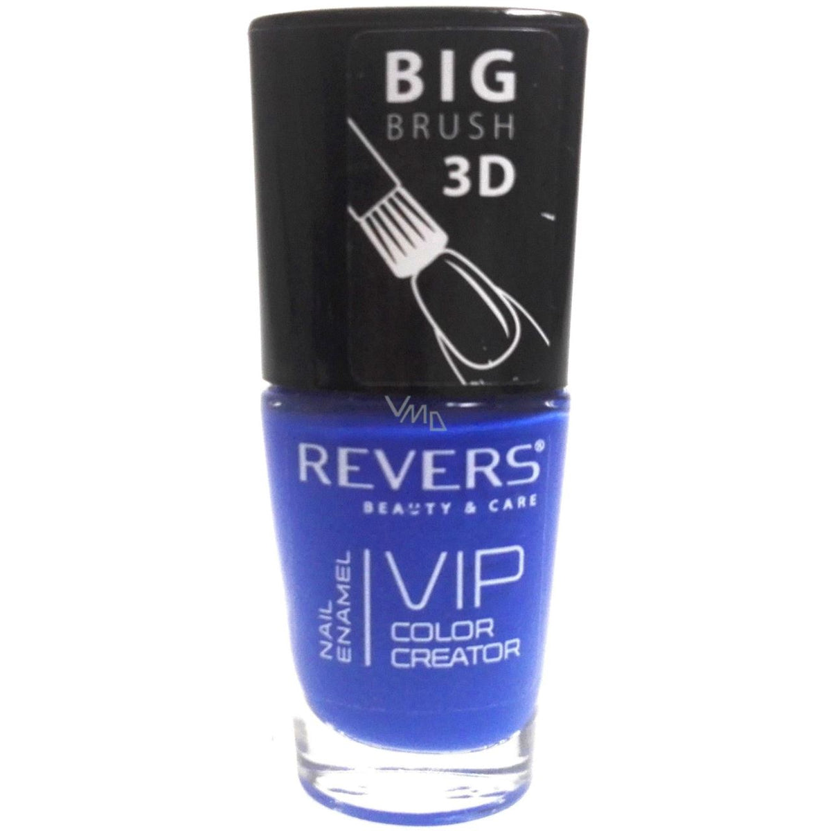 Lac de unghii VIP 3D, N.086 - Albastru, 12 ml, Revers Cosmetics