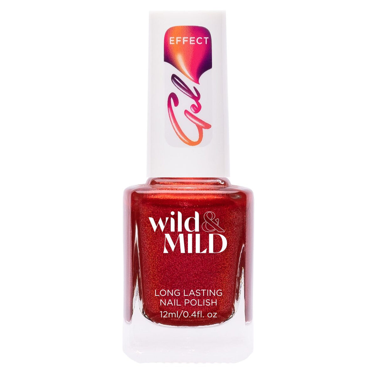 Lac de unghii Wild & Mild Gel Effect, N.08 - Stunning Wild, 12 ml, Wild & Mild