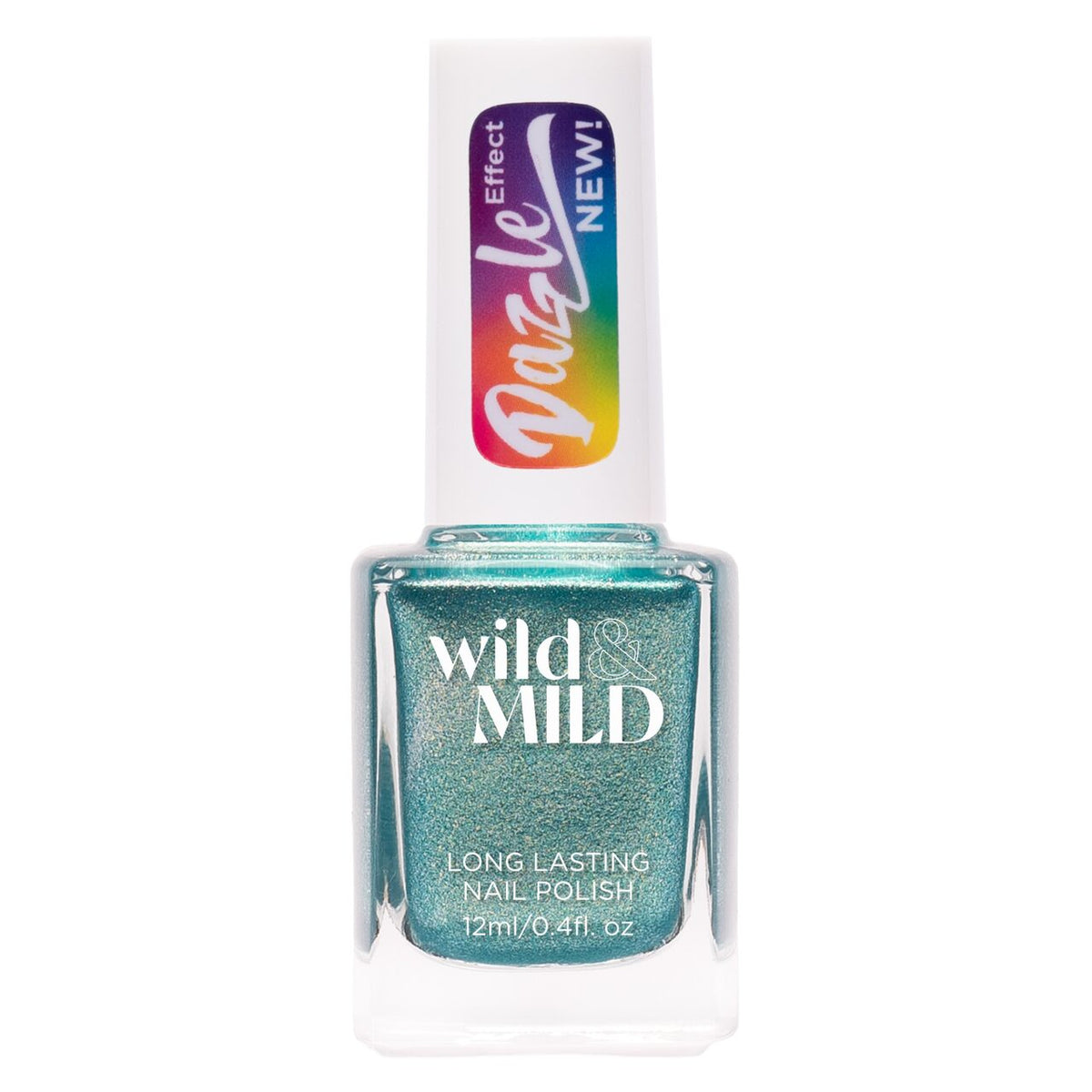 Lac de unghii Wild & Mild Dazzle Effect, N.08 - Winter Wonderland, 12 ml, Wild & Mild