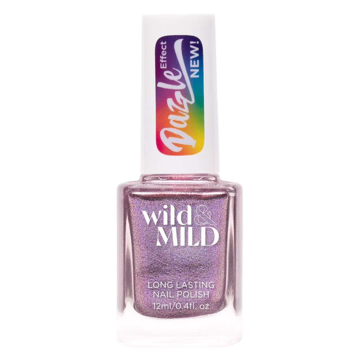 Lac de unghii Wild & Mild Dazzle Effect, N.10 - Melting Memories, 12 ml, Wild & Mild