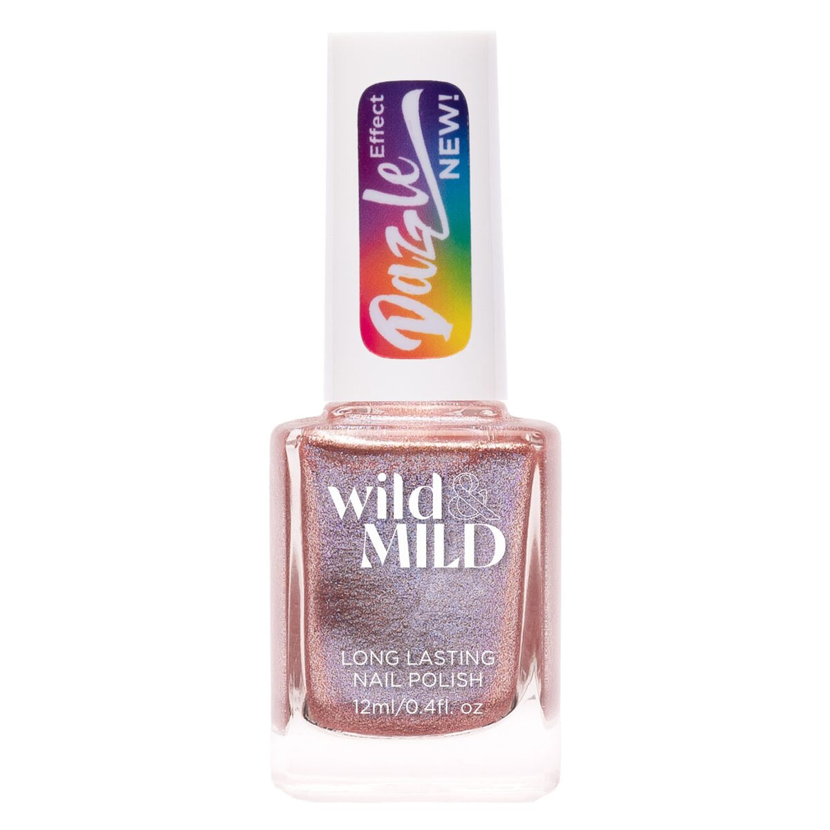 Lac de unghii Wild & Mild Dazzle Effect, N.11 - Easy Breezy, 12 ml, Wild & Mild