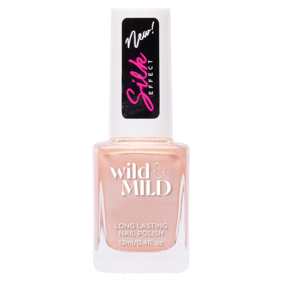 Lac de unghii Wild & Mild Silk Effect, N.14 - Say Yes, 12 ml, Wild & Mild