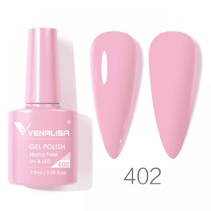 Ojă semipermanentă VIP4 HEMA & TPO FREE, N.402, 7.5 ml, Venalisa