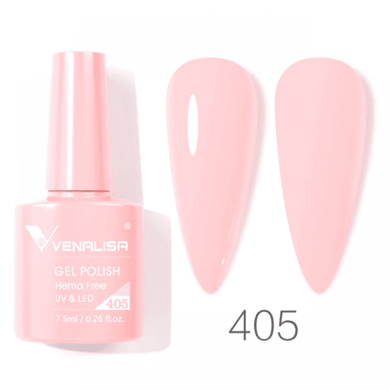 Ojă semipermanentă VIP4 HEMA & TPO FREE, N.405, 7.5 ml, Venalisa