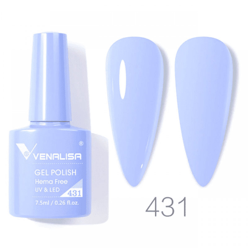 Ojă semipermanentă VIP4 HEMA & TPO FREE, N.431, 7.5 ml, Venalisa