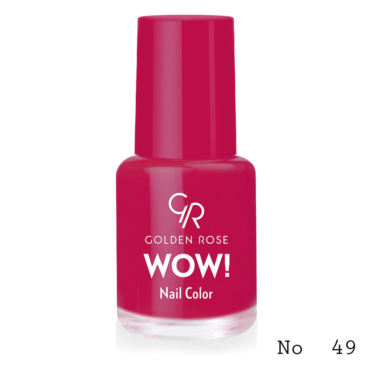 Lac de unghii WOW! Nail Color, 49, 6 ml, Golden Rose