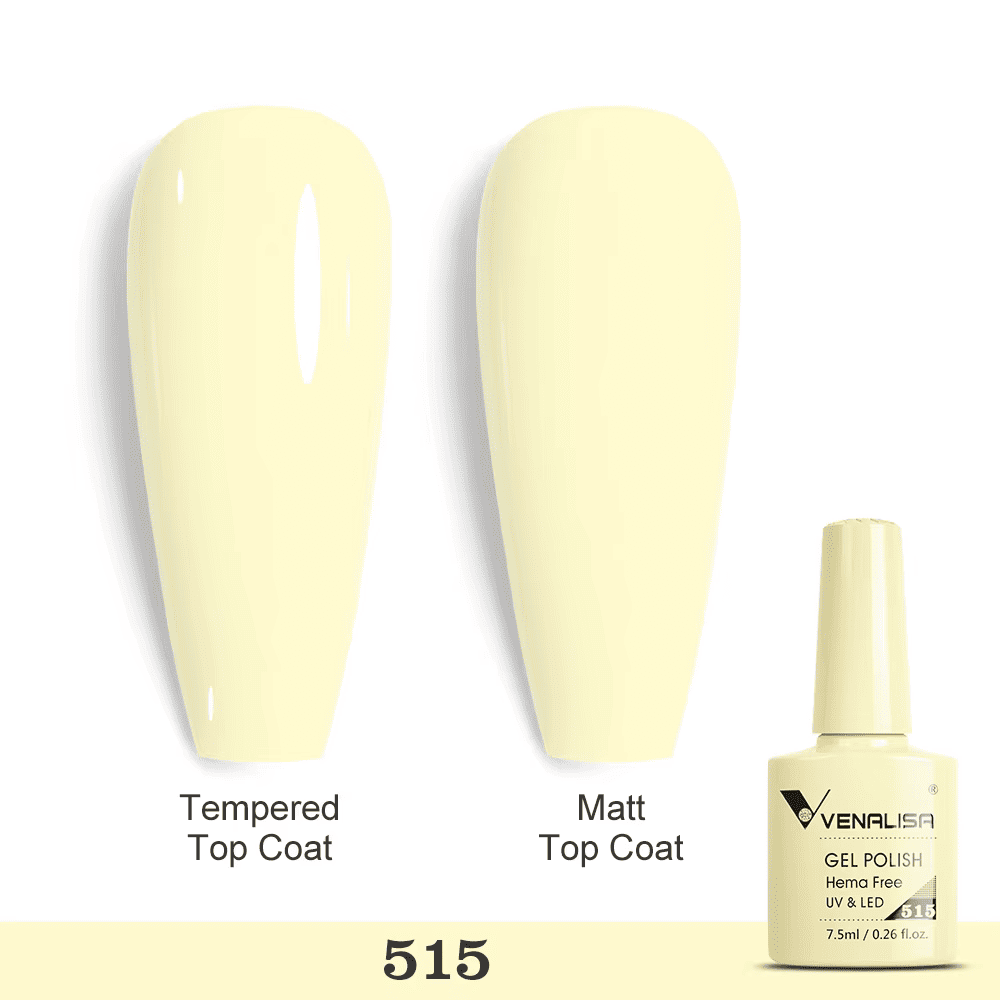Ojă semipermanentă VIP5 HEMA & TPO FREE, N.515, 7.5 ml, Venalisa