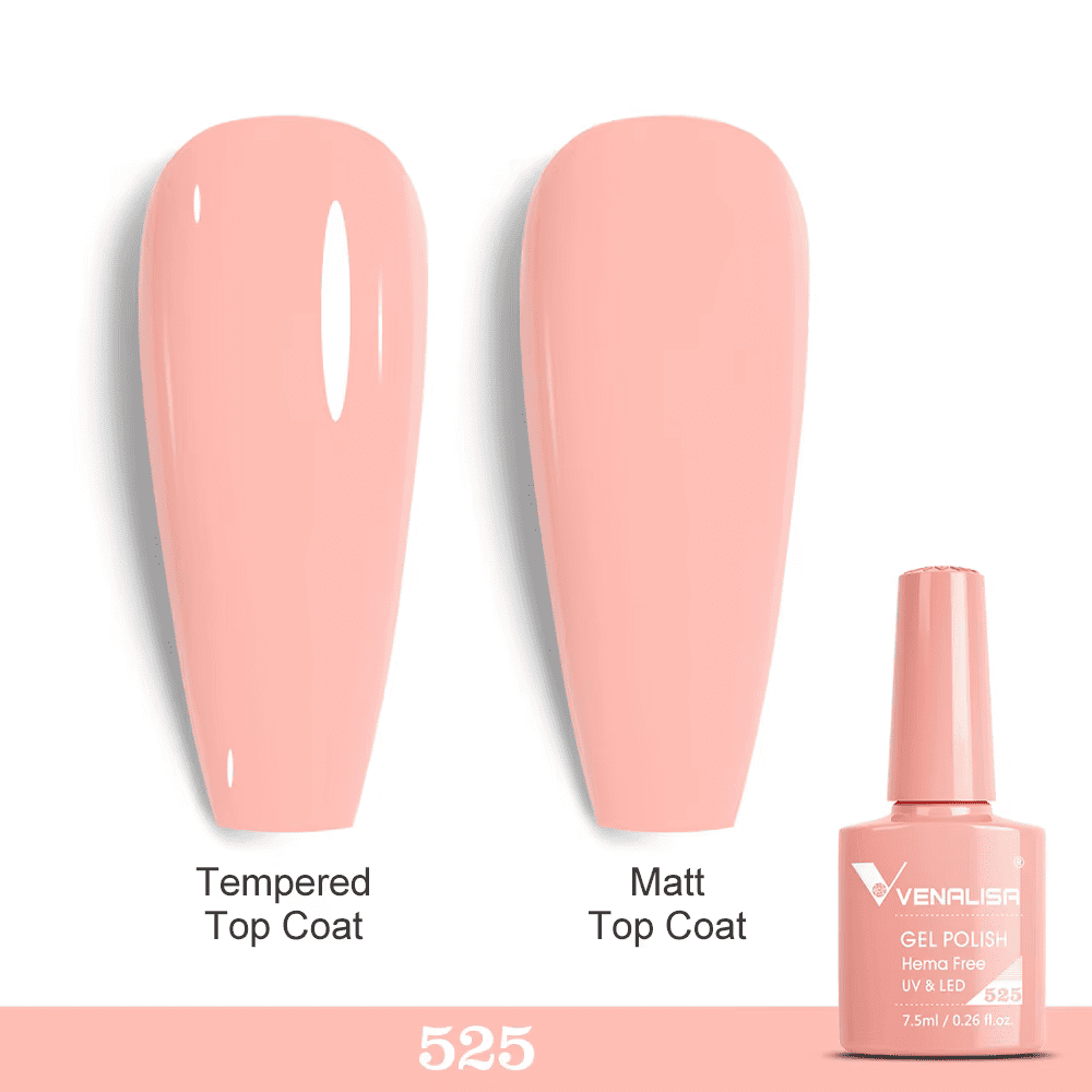 Ojă semipermanentă VIP5 HEMA & TPO FREE, N.525, 7.5 ml, Venalisa