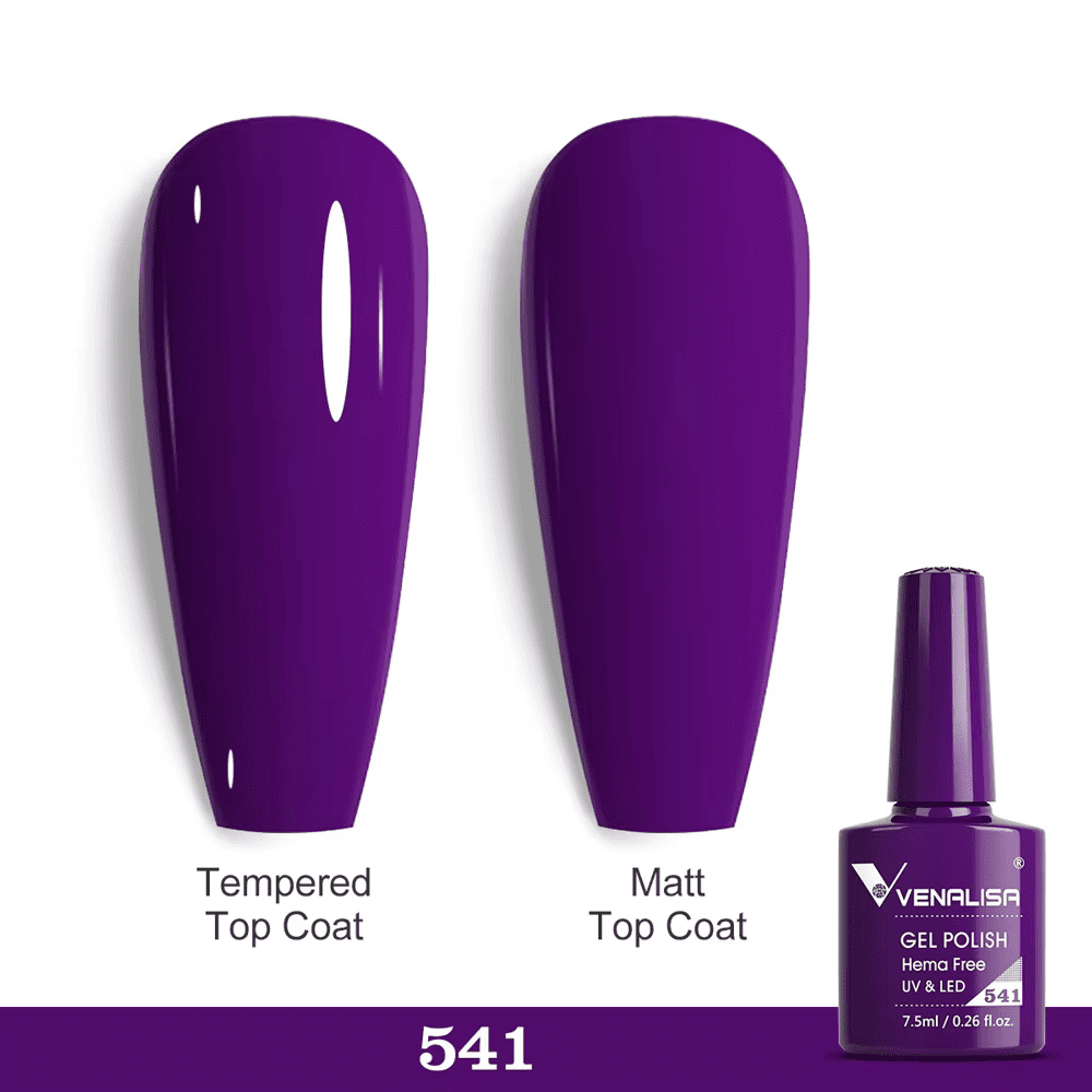 Ojă semipermanentă VIP5 HEMA & TPO FREE, N.541, 7.5 ml, Venalisa