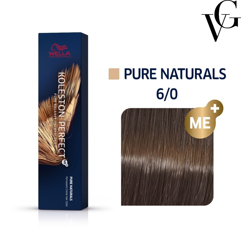 Vopsea de păr Koleston Perfect Me+ 6/0, Blond închis, 60 ml, Wella Professionals