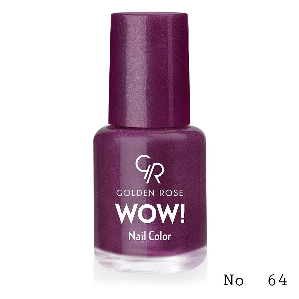 Lac de unghii WOW! Nail Color, 64, 6 ml, Golden Rose