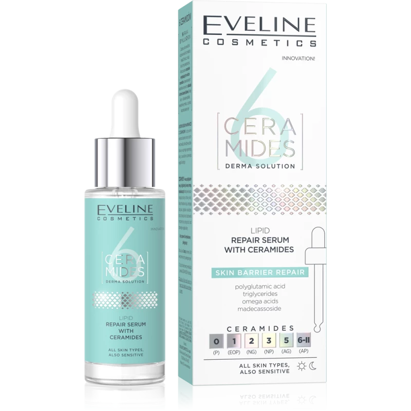 Ser pentru față 6 Ceramides, 30 ml, Eveline Cosmetics