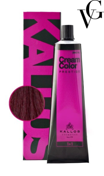 Vopsea de păr Prestige 7.20, Ciclamen deschis, 60 ml, Kallos