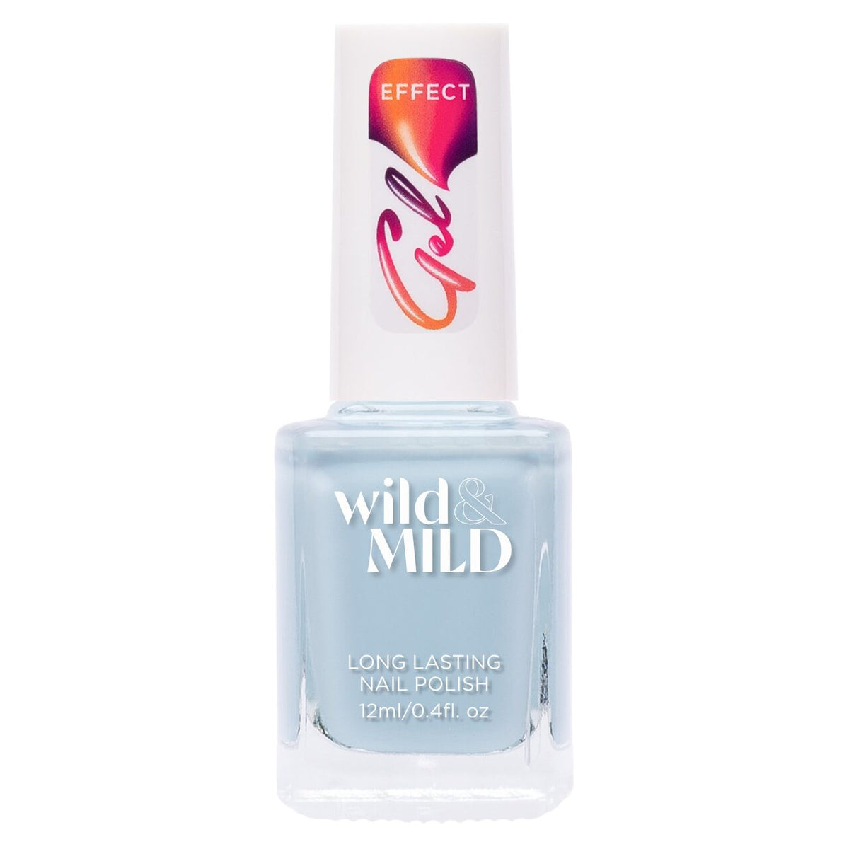 Lac de unghii Wild & Mild Gel Effect, N.74 - Blue Hawaii, 12 ml, Wild & Mild