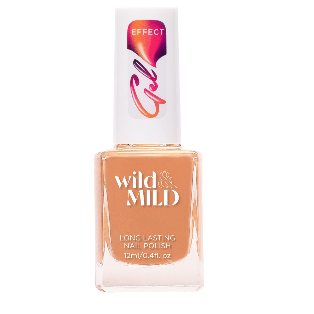Lac de unghii Wild & Mild Gel Effect, N.79 - Dreamy Tangerine, 12 ml, Wild & Mild