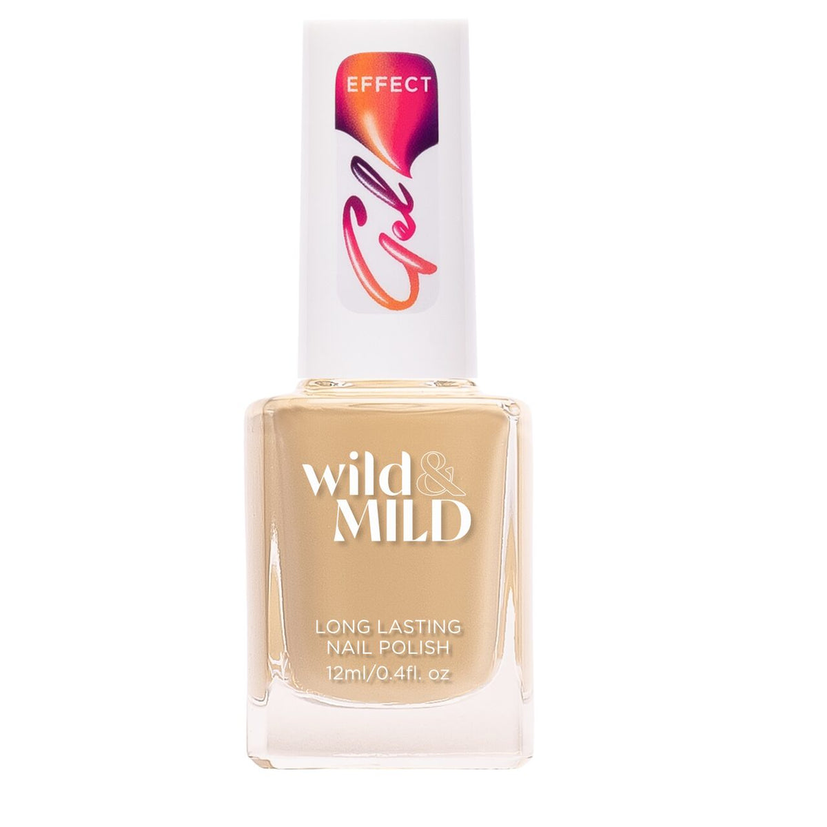 Lac de unghii Wild & Mild Gel Effect, N.81 - Frosted Lemonade, 12 ml, Wild & Mild