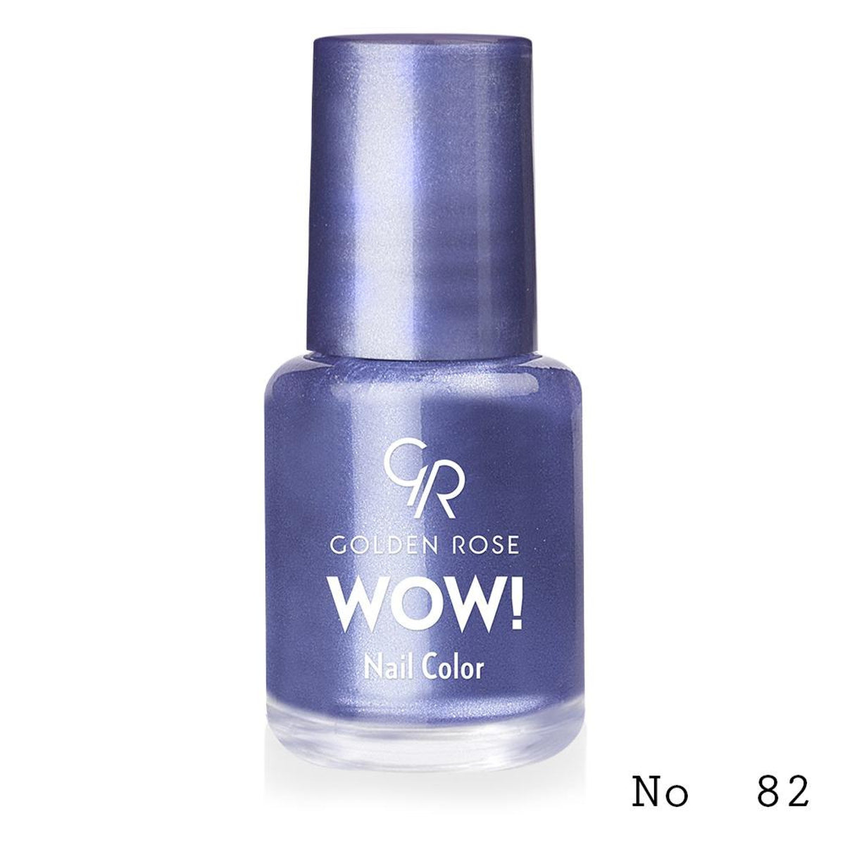 Lac de unghii WOW! Nail Color, 82, 6 ml, Golden Rose