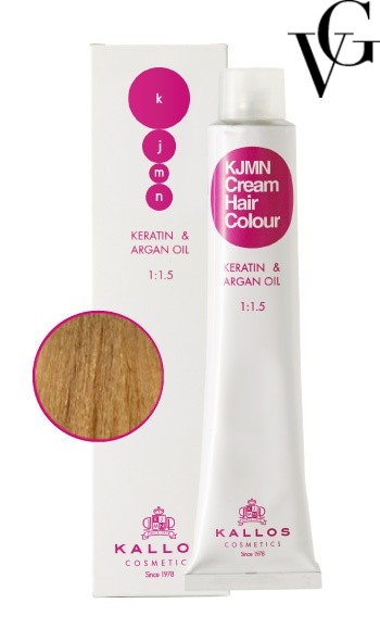 Vopsea de păr profesională 9.00, Blond foarte deschis plus, 100 ml, Kallos