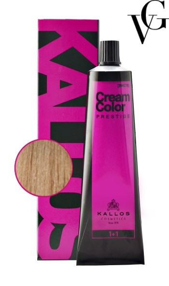 Vopsea de păr Prestige 9, Blond extra deschis, 60 ml, Kallos