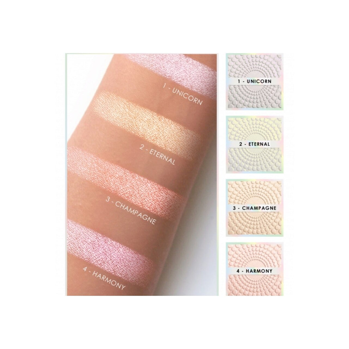 Pudră iluminatoare Strobe and Glow 04, 8 gr, Revers Cosmetics