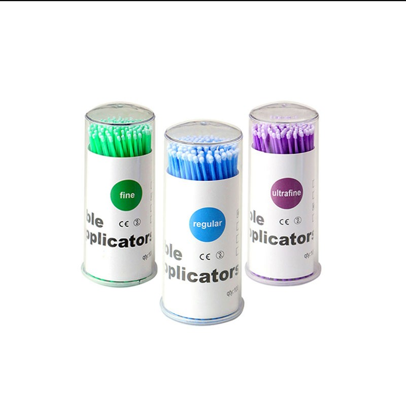 Set micro aplicatoare de unică folosință, dimensiuni variate