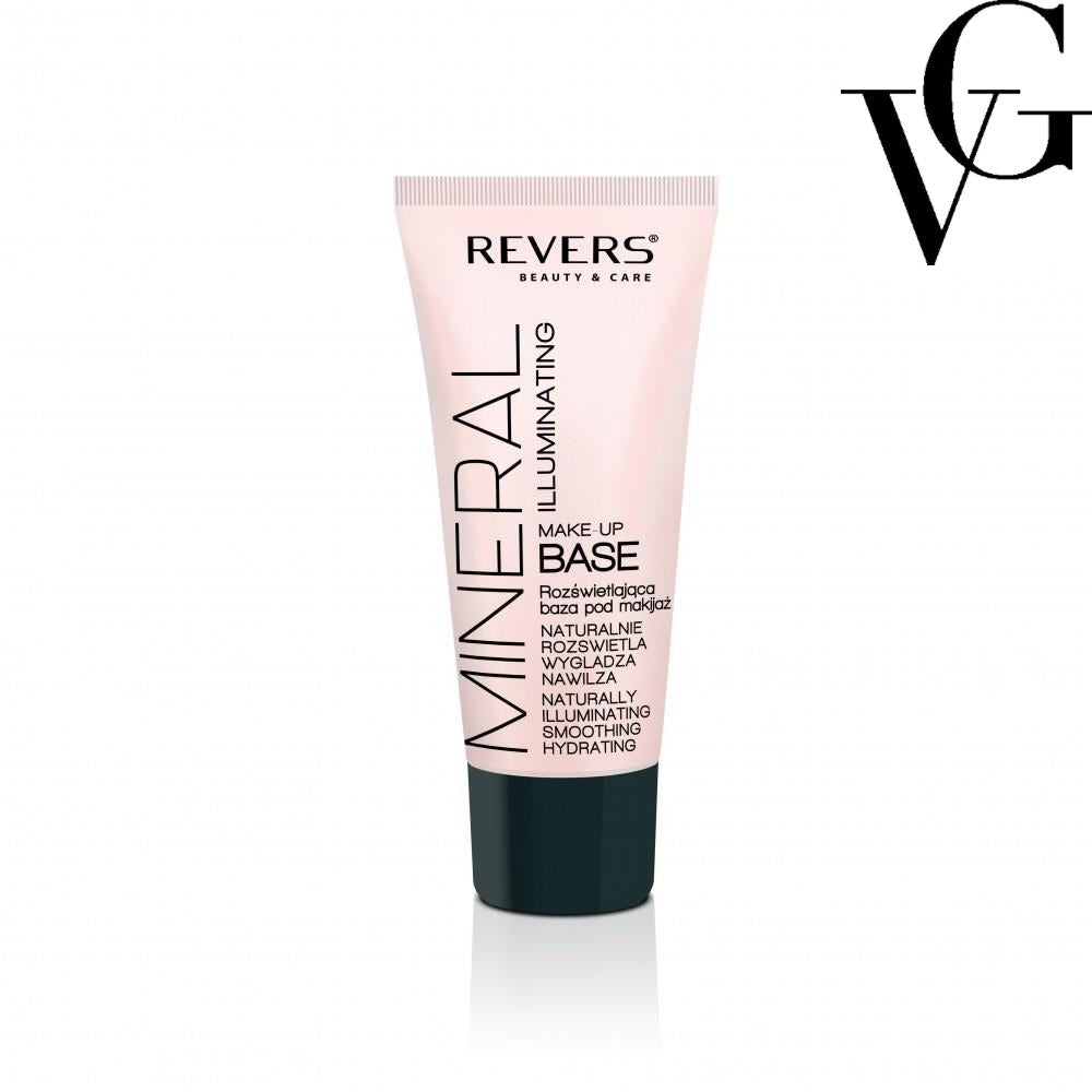 Bază de machiaj iluminatoare Mineral Perfect, 30 ml, Revers Cosmetics