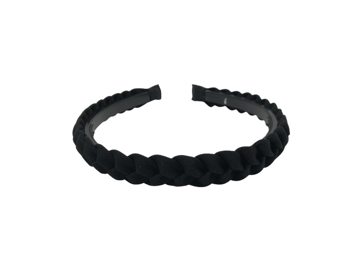 Coroniță de păr împletită, culoare negru