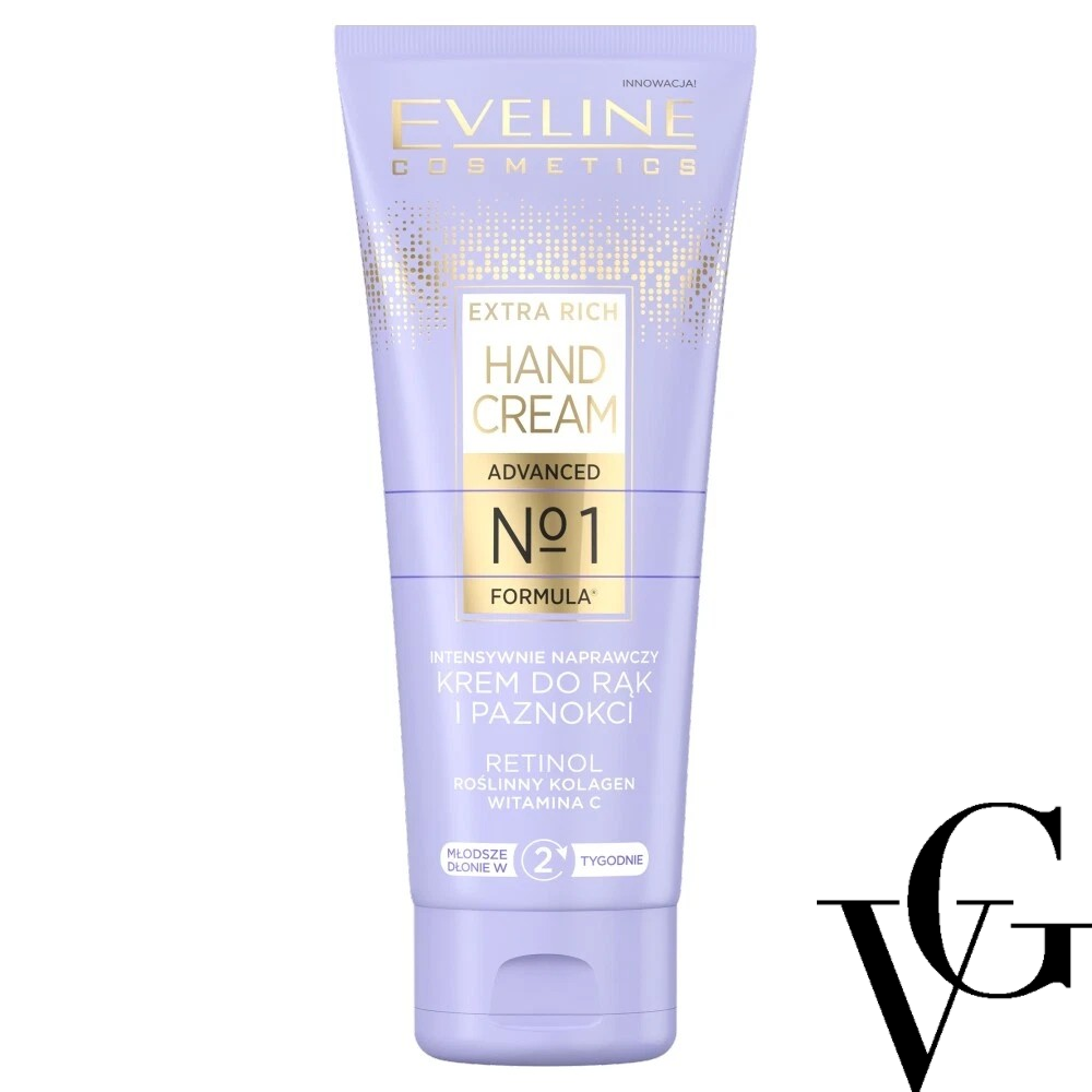 Cremă de mâini No.1 Advanced Formula, 75 ml, Eveline Cosmetics