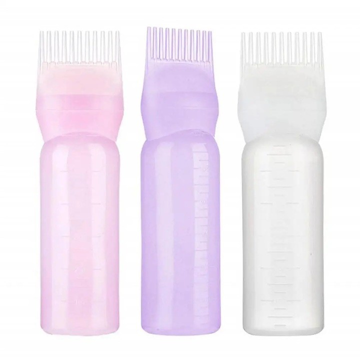 Dozator pentru vopseaua de păr, culori variate, 180 ml, Sela