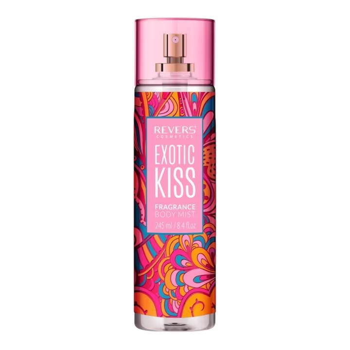 Spray de corp parfumat Exotic kiss, 245 ml, Revers Cosmetics
