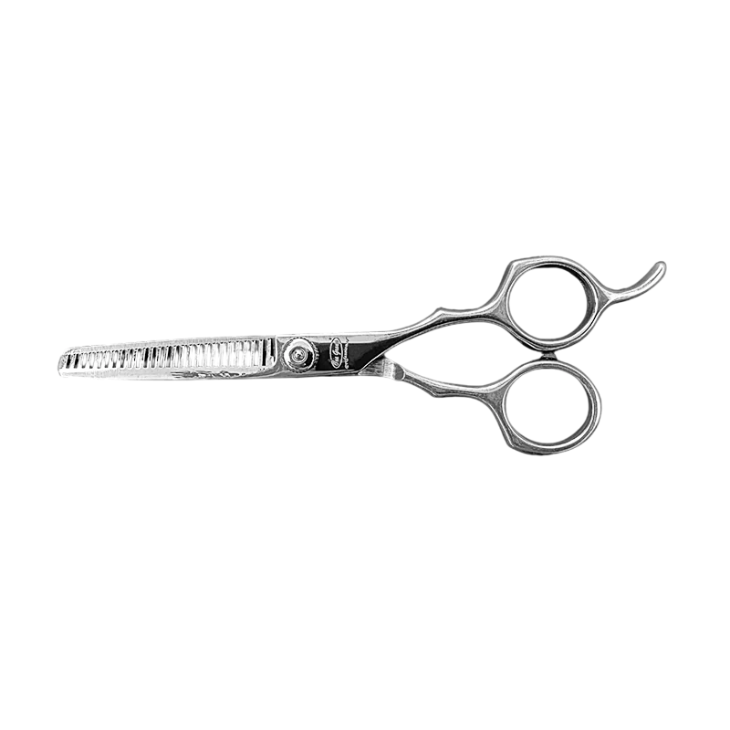 Foarfecă dublă pentru filat, culoare argintiu, One Group Professional