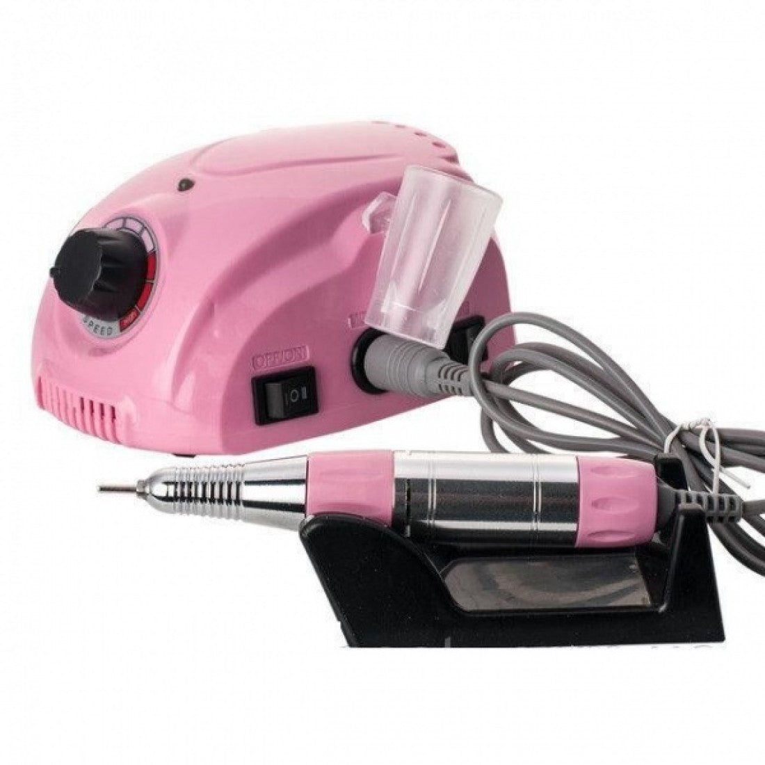 Freză profesională pentru unghii, culoarea roz, 25.000 rpm, DM212