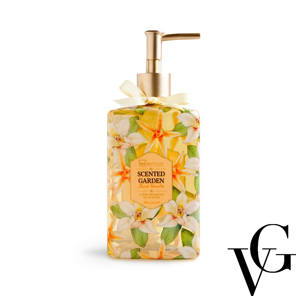 Gel de duș cu aromă de vanilie, 780 ml, IDC Institute
