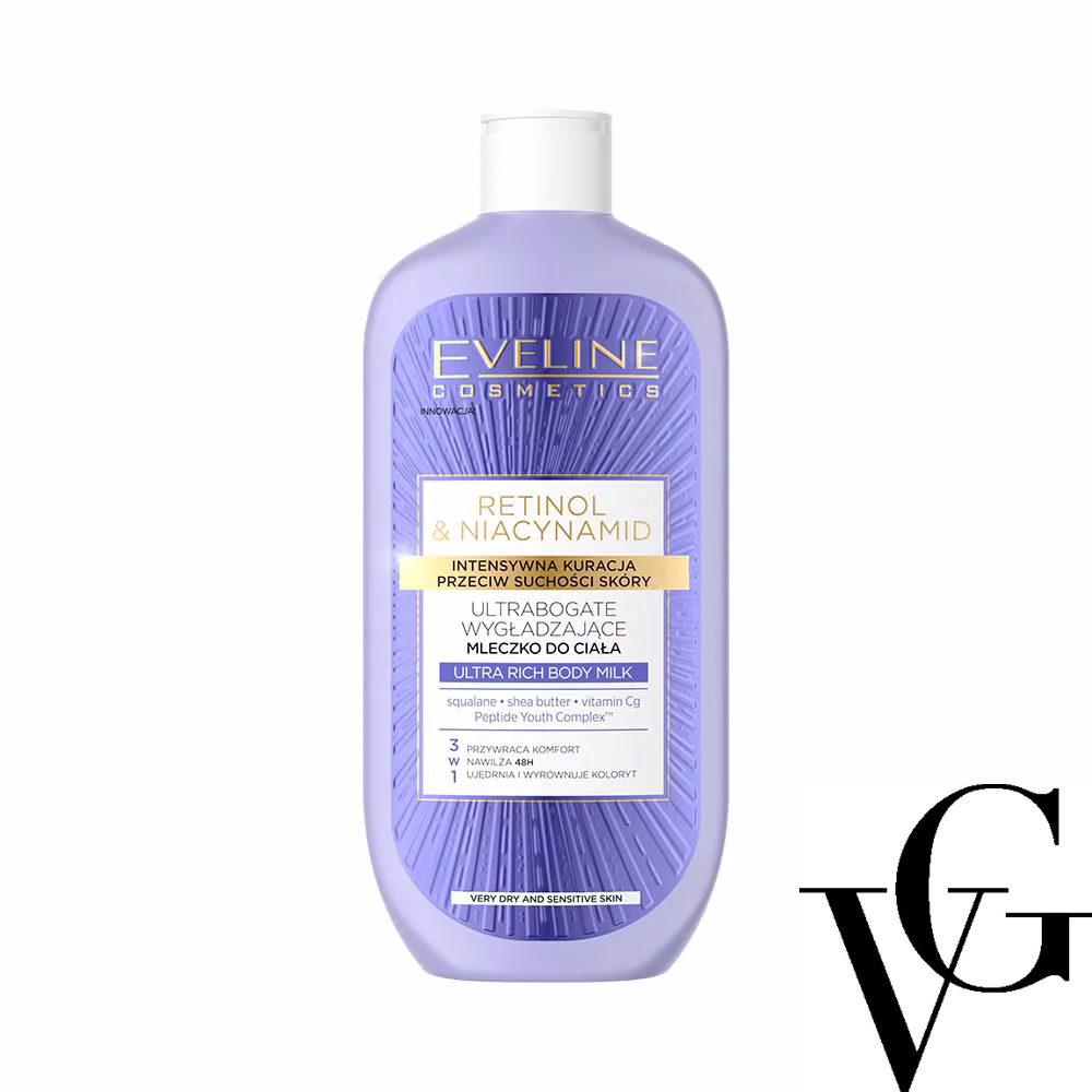 Lapte de corp Retinol & Niacynamid, 350 ml, Eveline Cosmetics