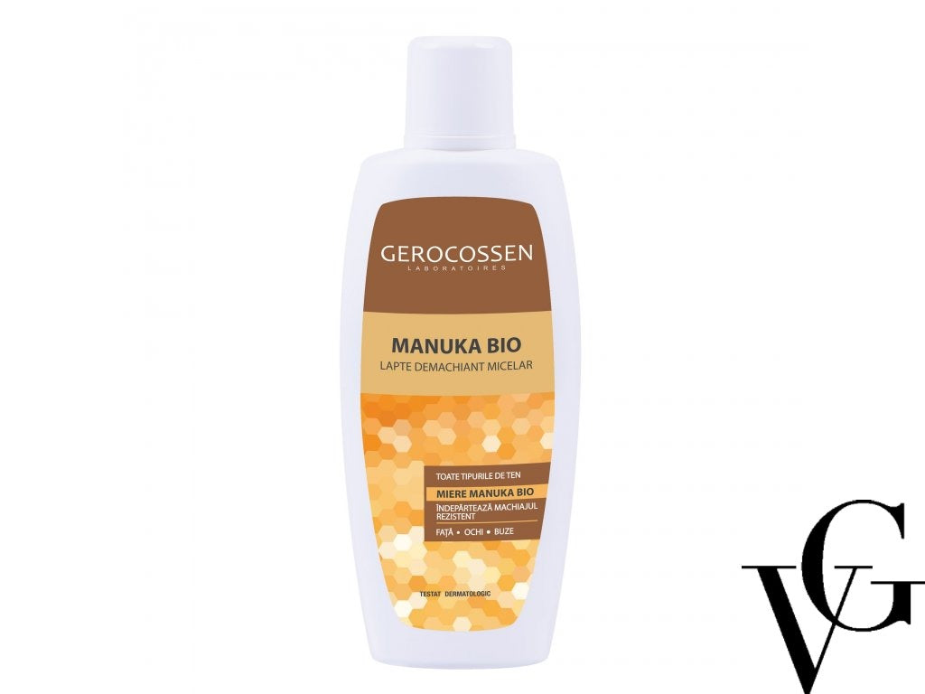 Lapte demachiant Micelar Manuka Bio, 200 ml, Gerocossen