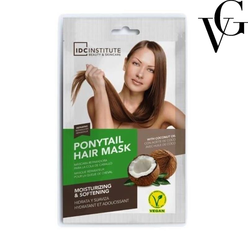 Mască de păr cu ulei de cocos Pony Tail, 16 gr, IDC Institute
