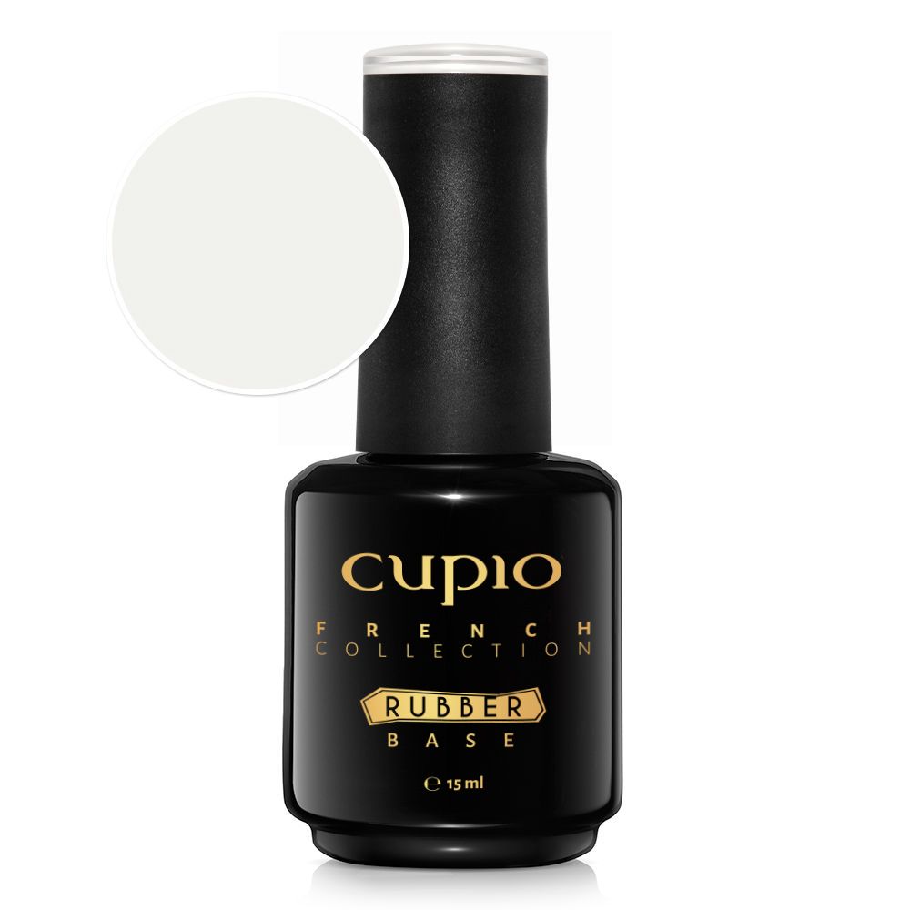 Rubber Base French Collection, N. Milky White, 15 ml, Cupio